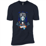 Brooklyn Nets Halloween The Nightmare Before Christmas - Premium Short Sleeve T-Shirt