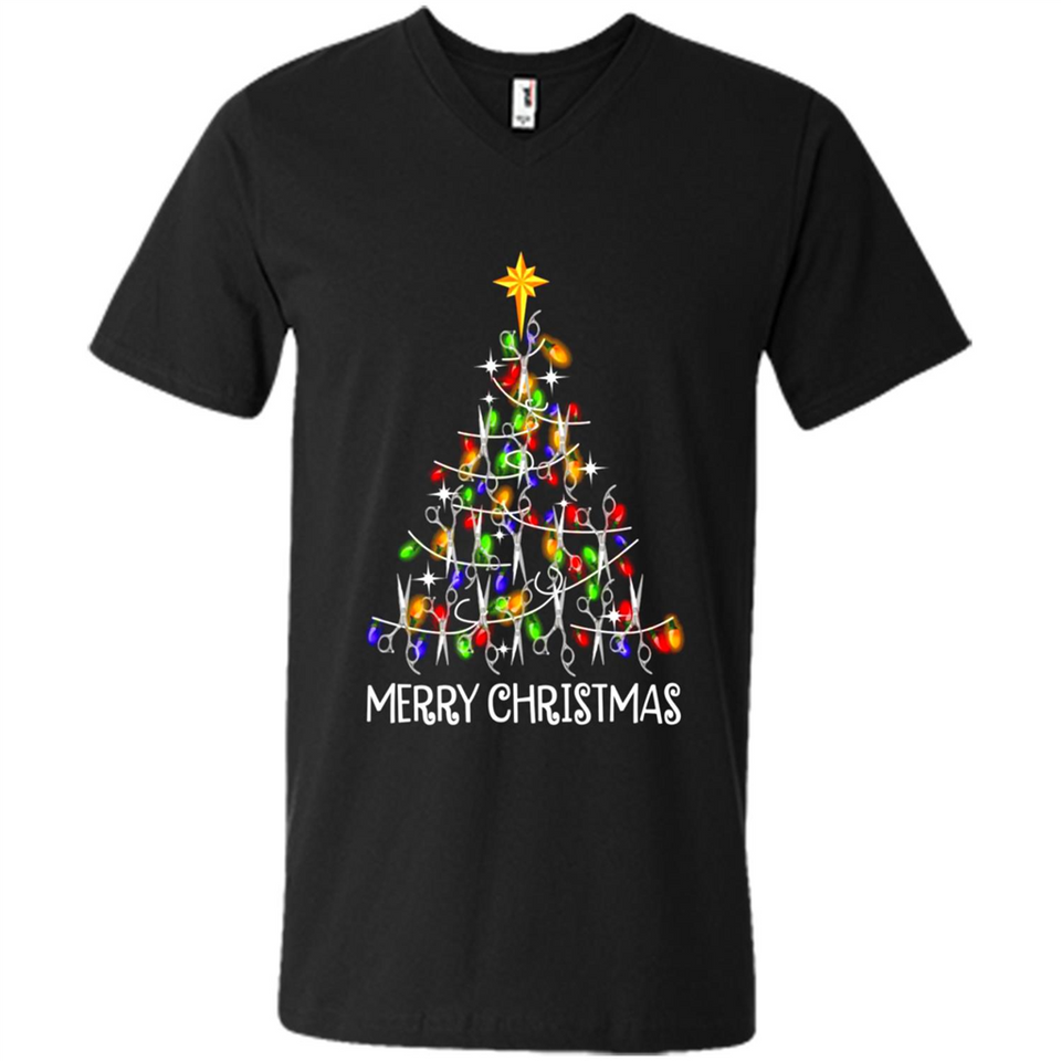 Hairstylist Merry Christmas Hairstylist Scissors Christmas Tree PING PONG