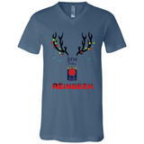 Corona Extra reinbeer Christmas - Canvas Unisex V-Neck