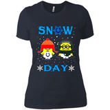 Snow Day Shirt For Indianapolis Colts Vs Minion Fans pingpong