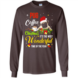 Pug Coffee Wonderful Christmas
