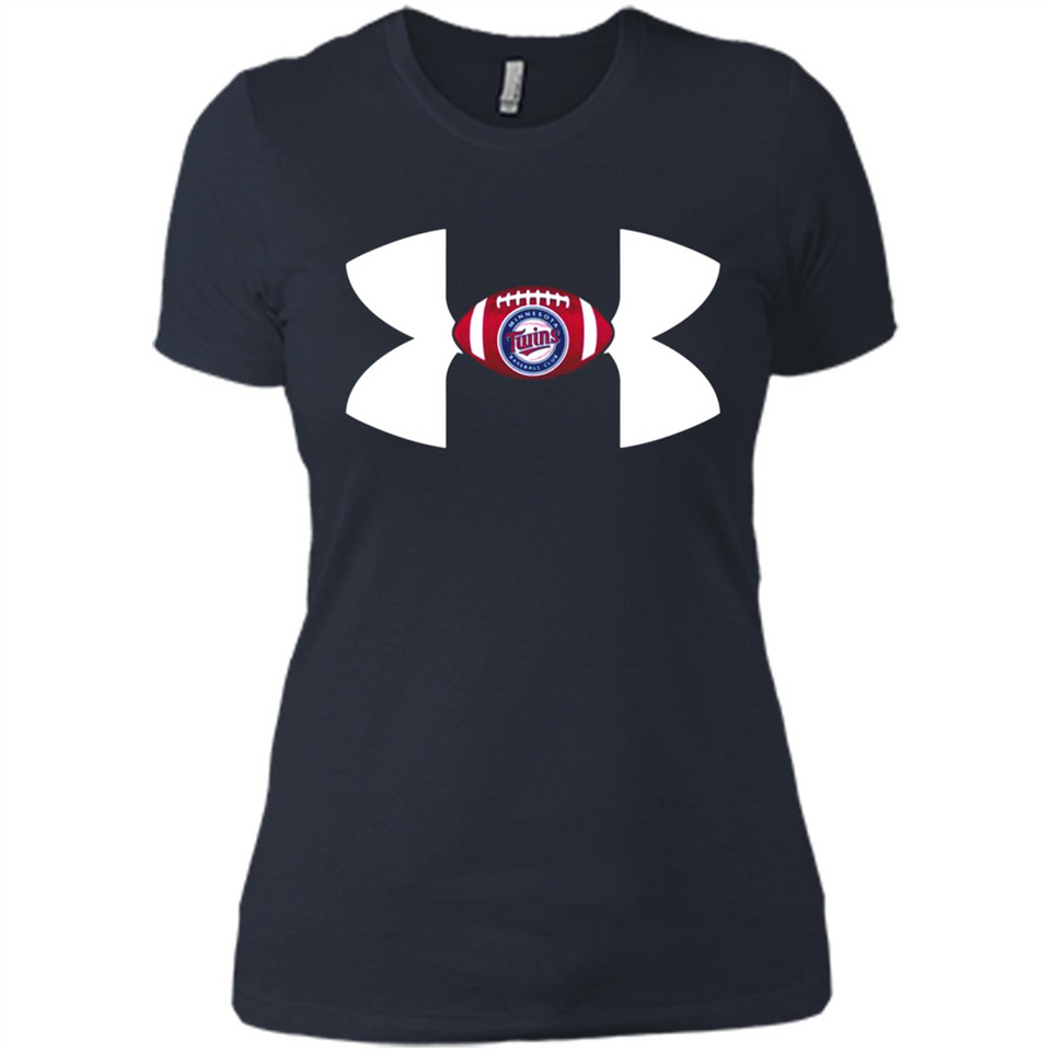 Minnesota Twins Under Armour Logo - Ladies' Boyfriend T-Shirt