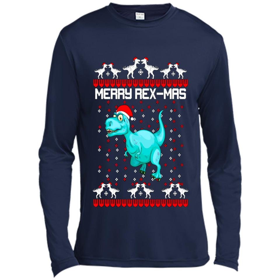 Merry Rexmas Christmas Sweatshirt PINGPONG