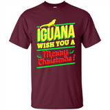 Iguana Wish You A Merry Christmas Animal - Shirt