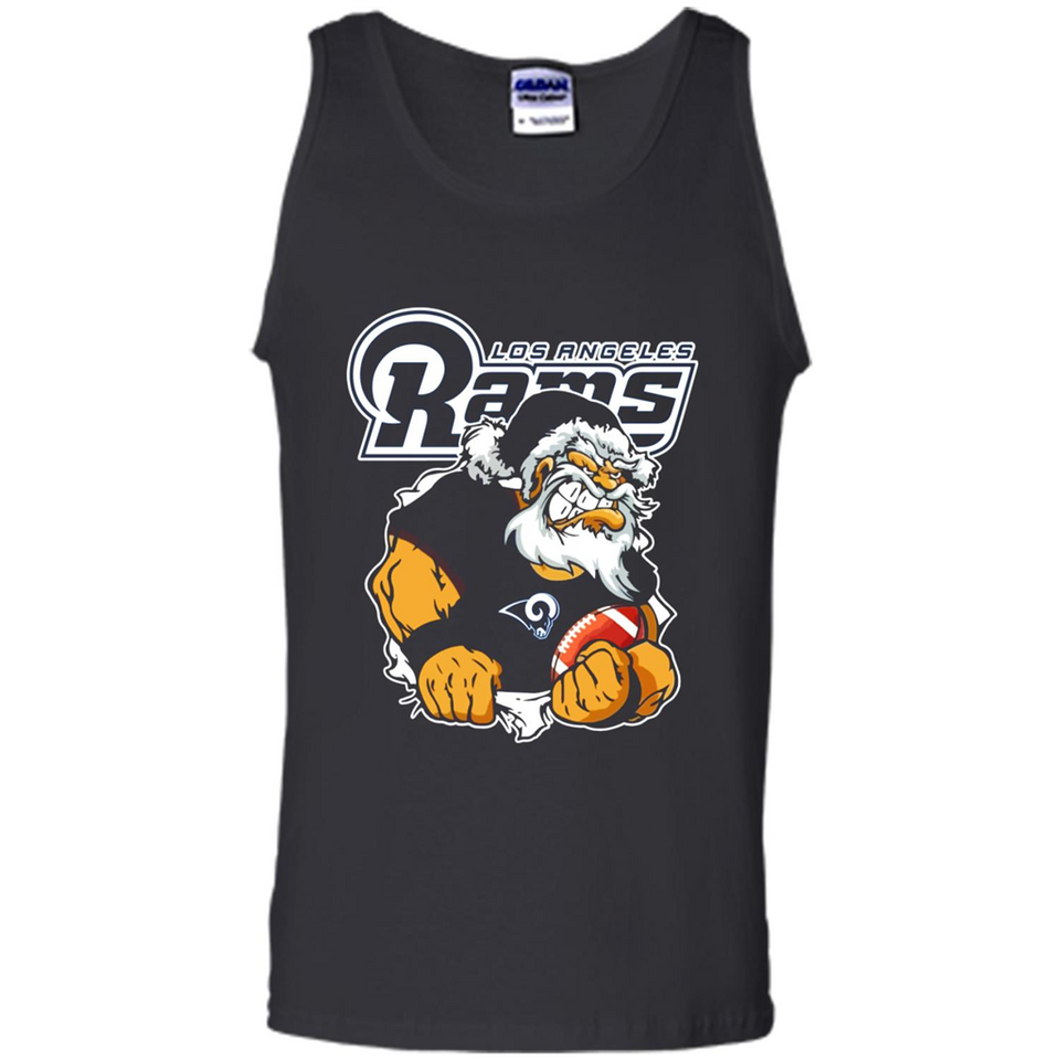 Grumpy Santa Claus Los Angeles Rams Football Team PINGPONG