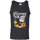 Grumpy Santa Claus Los Angeles Rams Football Team PINGPONG