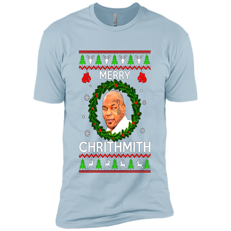 Mike Tyson Merry Chritmith Christmas Sweatshirt PINGPONG