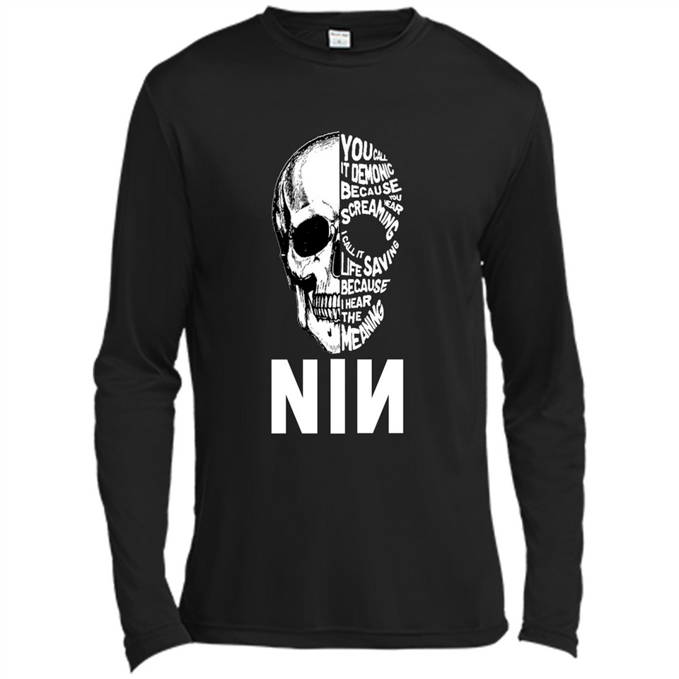 you call it demonic because you hear the screaming NIN