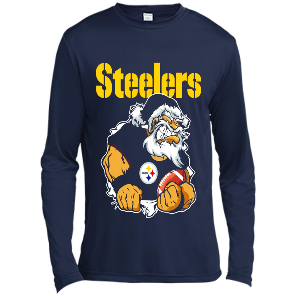 Grumpy Santa Claus Pittsburgh Steelers Football Team PINGPONG