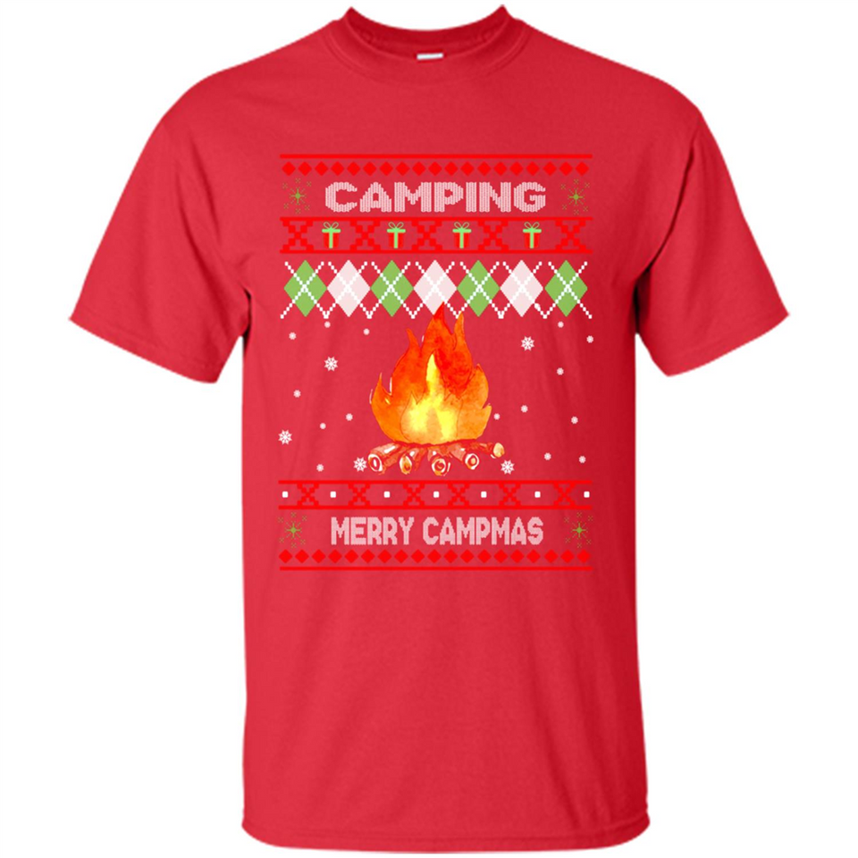 Merry Campmas Ugly Christmas - Shirt