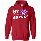 Abilene Christian Wildcats Football My Heart is on that Field - Hoodie