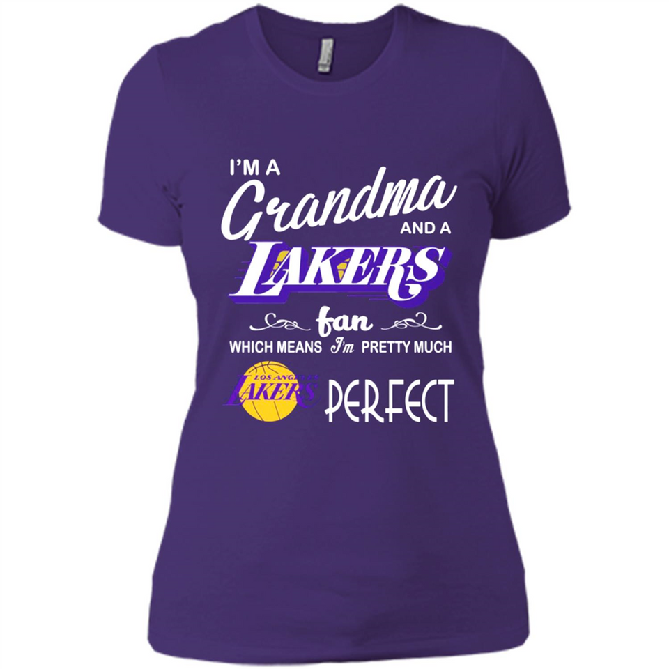 I'M A Grandma And A Los Angeles Lakers Fans