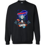Buffalo Bills Halloween The Nightmare Before Christmas - Sweatshirt