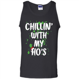 Chillin With My Ho's Funny Christmas - Tank Top