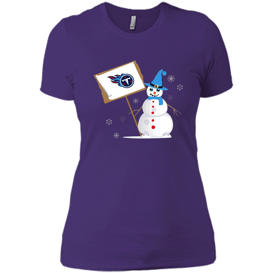 Tennessee Titans Snowman Funny