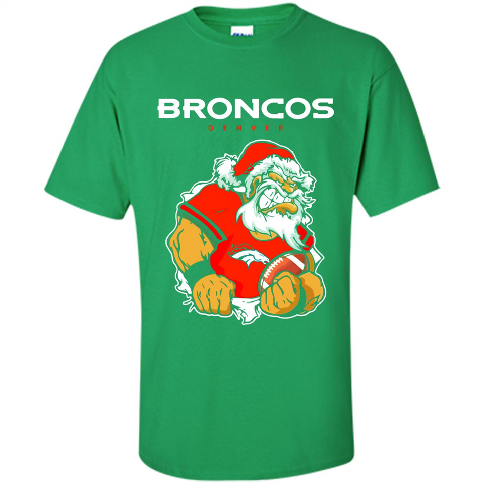 Grumpy Santa Claus Broncos Denver Football Team PINGPONG