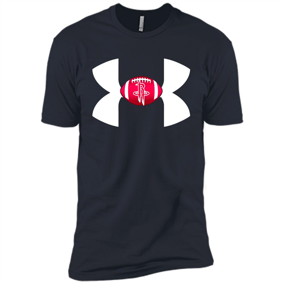 Houston Rockets Under Armour Logo - Premium Short Sleeve T-Shirt