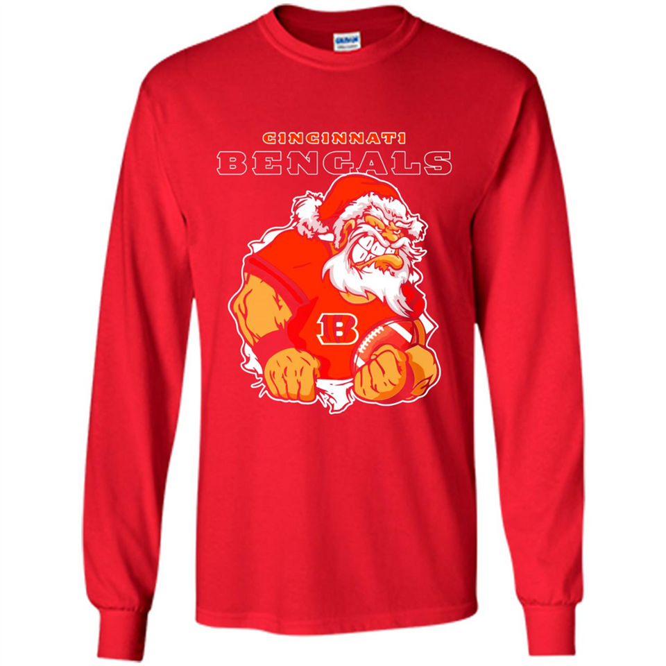 Grumpy Santa Claus Cincinnati Bengals Football Team PINGPONG