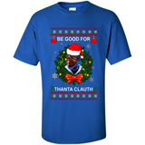 Mike Tyson Thanta Clauth Santa Claus Christmas sweater PINGPONG