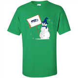 Seattle Seahawks Snowman Funny