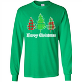 Plaid Christmas Tree Shirt Merry Christmas Plaid is Rad