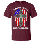 Dallas Stars - stand for the flag kneel for the cross