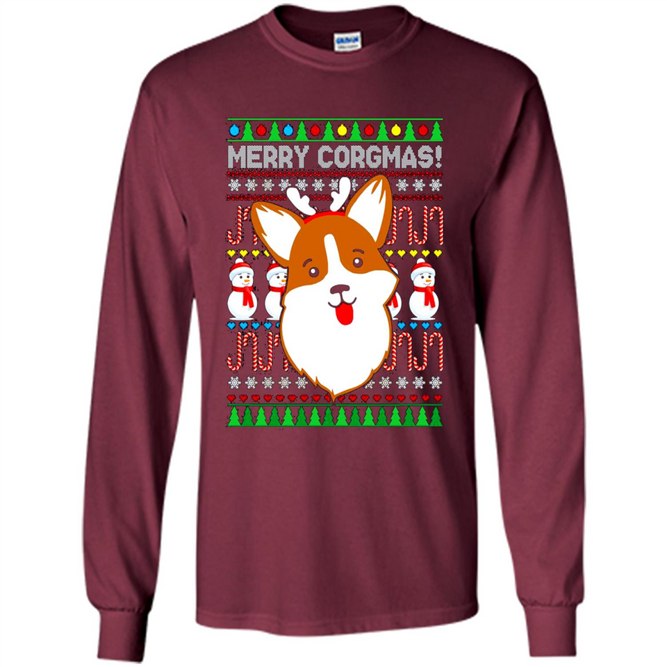 Merry Corgmas Christmas sweater PINGPONG