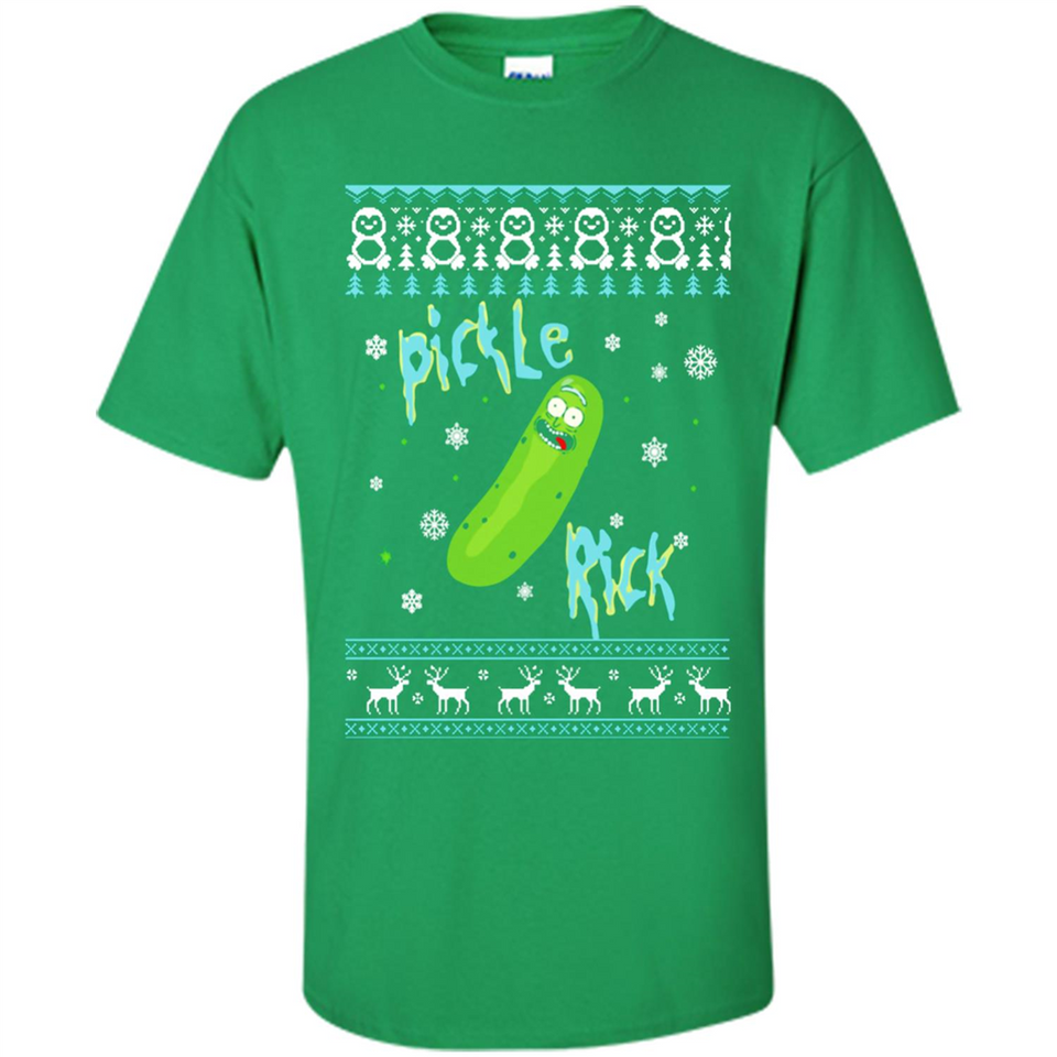 Rick and Morty Pickle Rick Ugly Christmas Sweater - Shirt