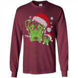 Boxer Dog diamond Christmas - Long Sleeve T-Shirt