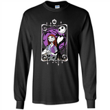 Disney Nightmare Before Christmas Jack And Sally T-Shirt - Long Sleeve T-Shirt