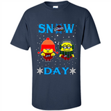 Snow Day Shirt For Cleveland Cavaliers Vs Minion Fans pingpong