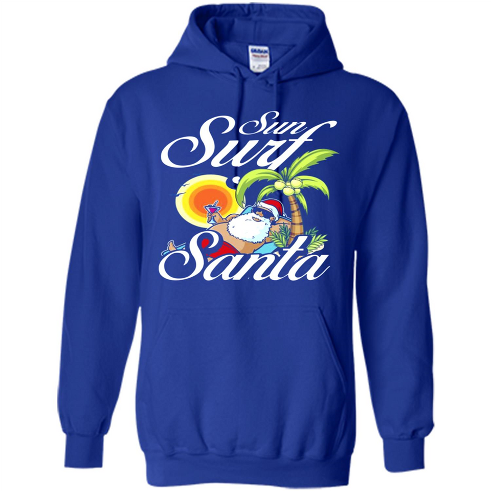 Sun Surf Santa - Hoodie
