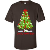 Santa's Favorite Nurse Christmas Tee