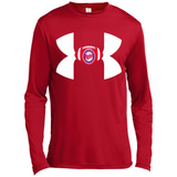 Minnesota Twins Under Armour Logo - Canvas Long Sleeve T-Shirt