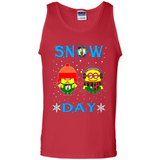 Snow Day Shirt For Boston Celtics Vs Minion Fans pingpong