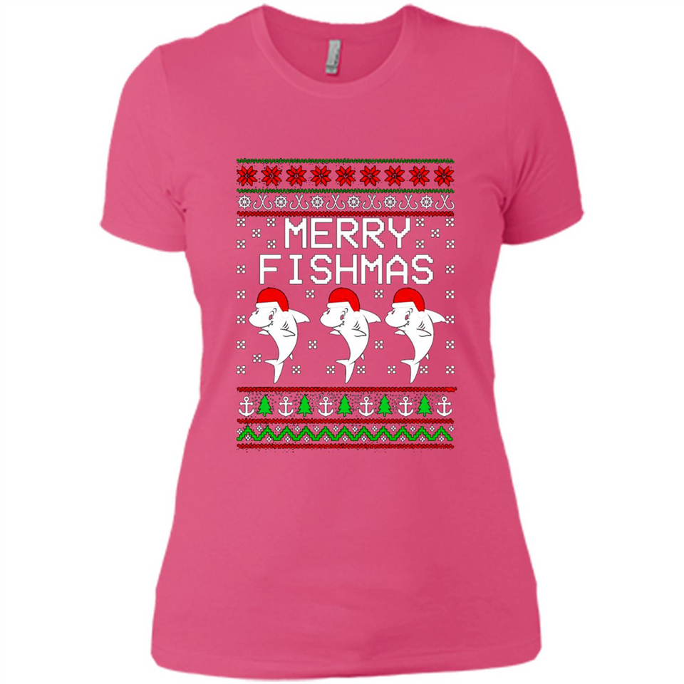 Merry Fishmas Christmas sweatshirt PINGPONG