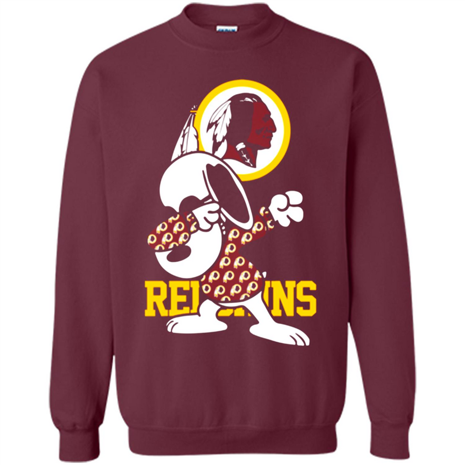 Washington Redskins Snoopy Dabbing PINGPONG