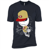 Jack Skellington The Nightmare Before Christmas-49ers Football - Premium Short Sleeve T-Shirt