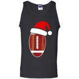 Christmas Football Shirt - Football Santa Hat Christmas