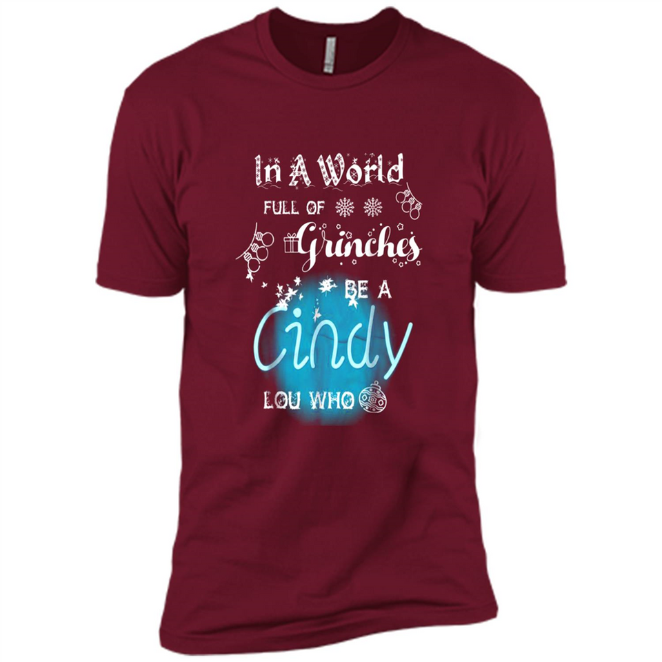 In A World Full Of Grinches Be A Cindy Lou Who PINGPONG