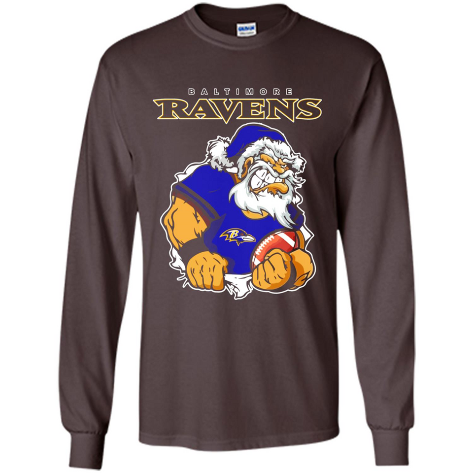 Grumpy Santa Claus Baltimore Ravens Football Team PINGPONG