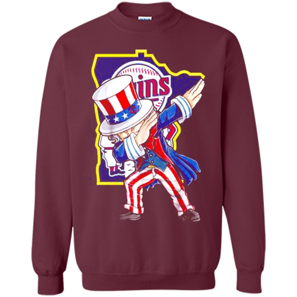 MLB MINNESOTA TWINS UNCLE SAM DABBING INDEPENDENCE DAY