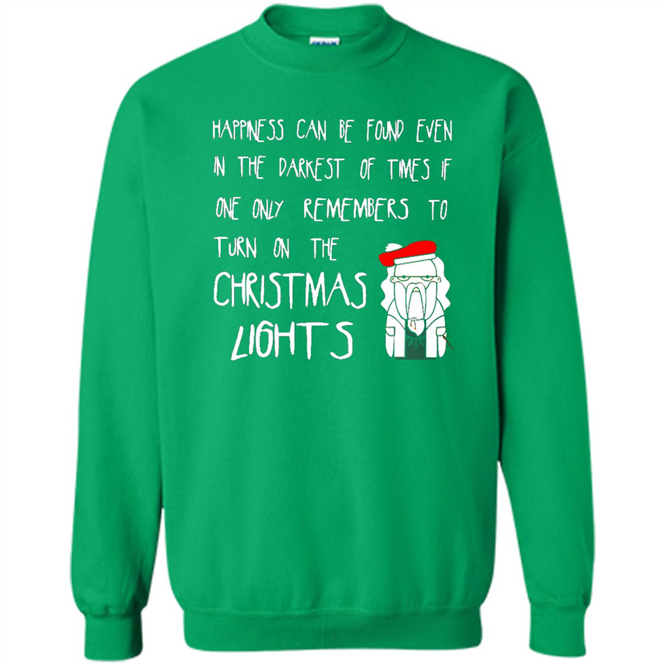 Christmas Ugly Sweater Christmas Lights - Sweatshirt