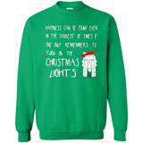 Christmas Ugly Sweater Christmas Lights - Sweatshirt