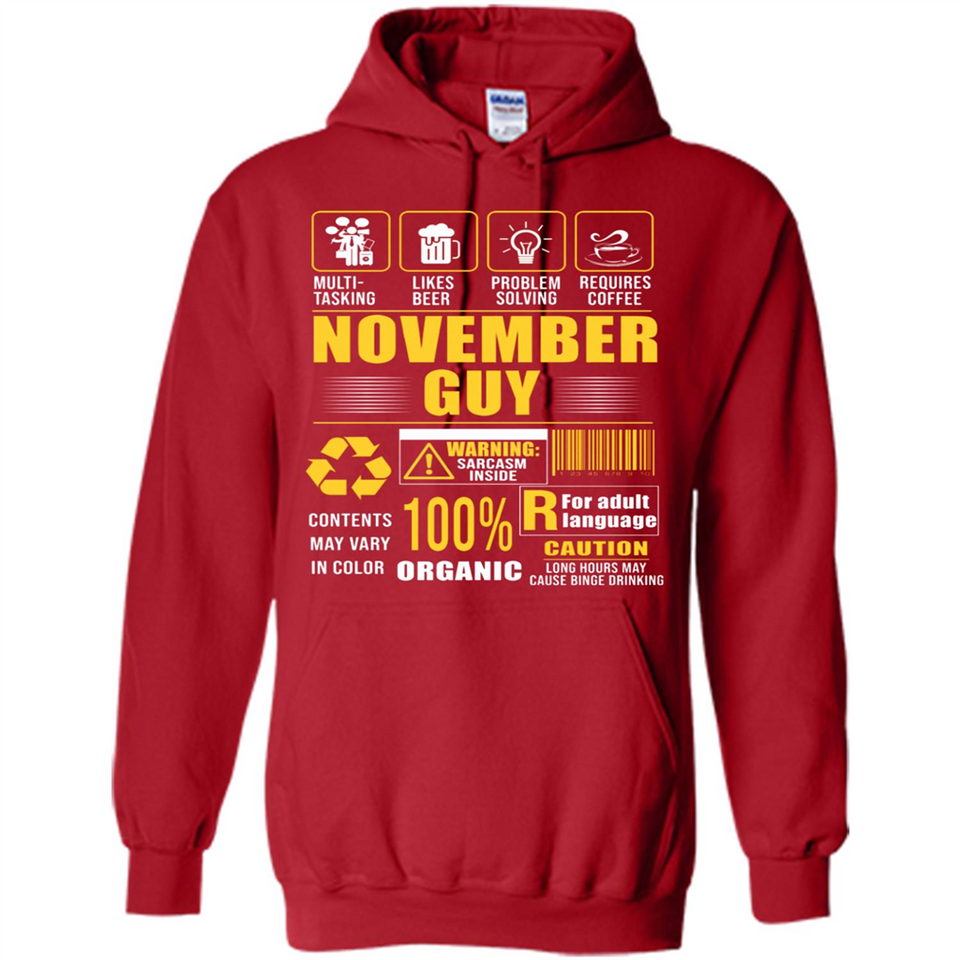 November Guy Multitasking - Hoodie
