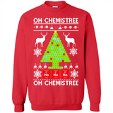 Oh Chemistree, Oh Chemistree Christmas Ugly Sweater - Sweatshirt