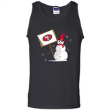 San Francisco 49ers Snowman Funny