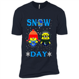 Snow Day Shirt For Golden State Warriors Vs Minion Fans pingpong