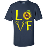 Hair Stylist Love Sunflower Scissors PING PONG