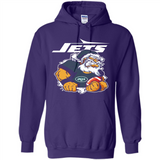 Grumpy Santa Claus Jets Football Team PINGPONG